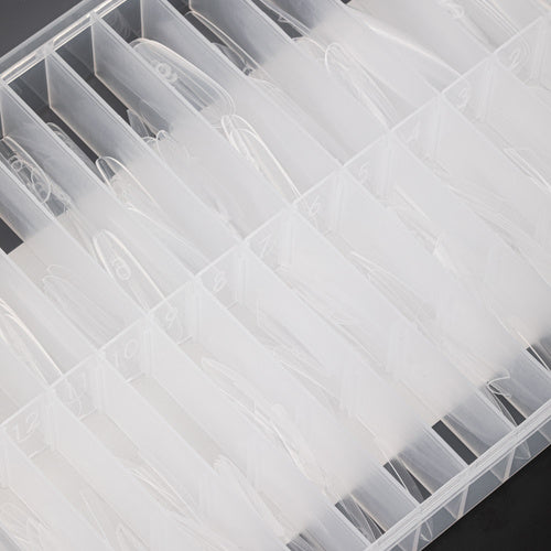 Francés fácil con forma dual 288 piezas Happy Nails