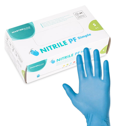 Nitrilhandschuhe Größe S blau 100 Stk