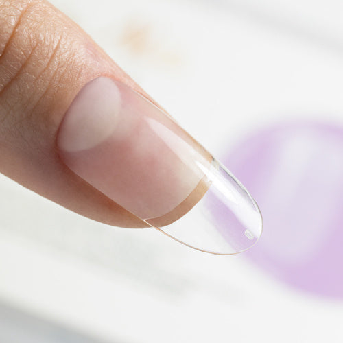 Puntas de gel para uñas ovaladas 240 piezas