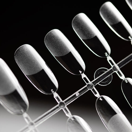 Puntas de gel para uñas ovaladas 240 piezas