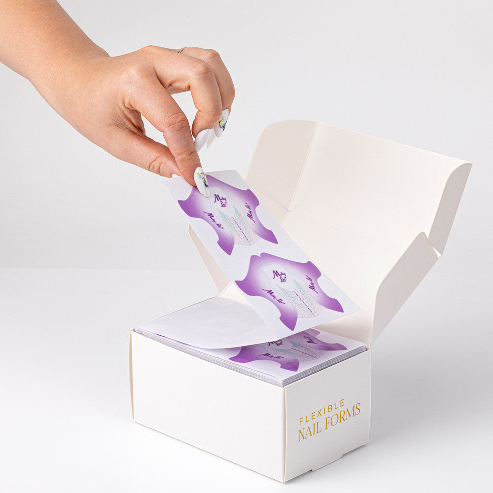 Nail Form Flexible Viola 500 pz