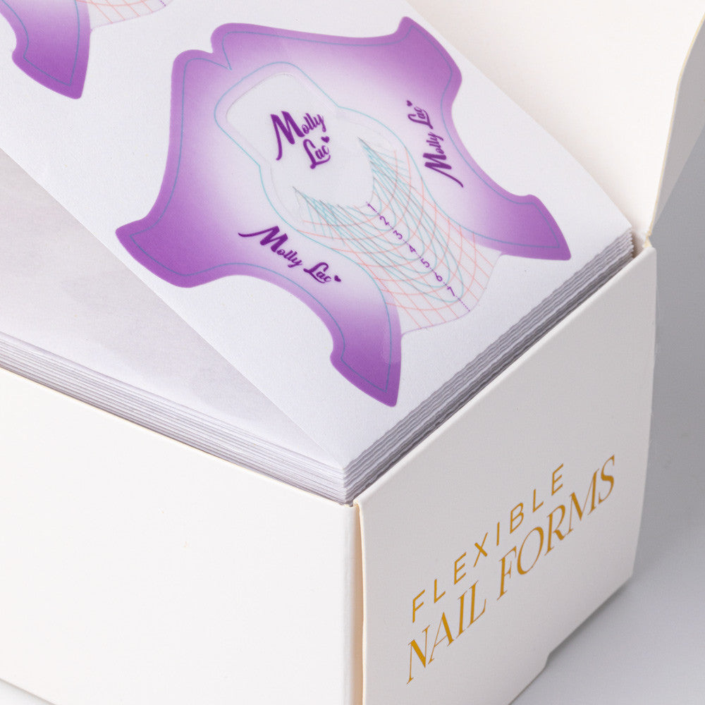 Nail Form Flexible Viola 500 pz