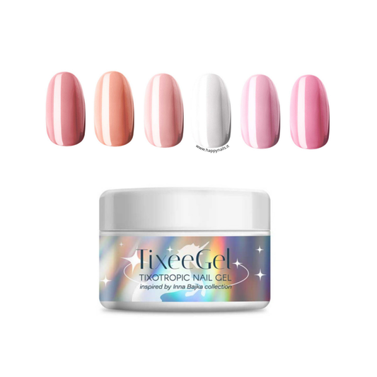 Kit TixieeGel Soft Glam Vegano 6 pz 15 ml