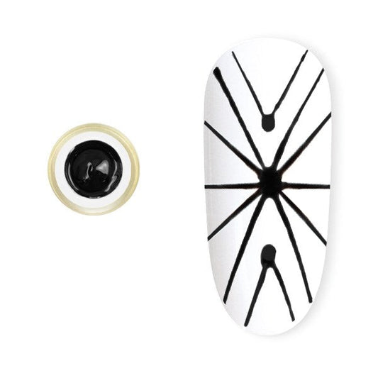 Araña Gel 01 Negro 8ml