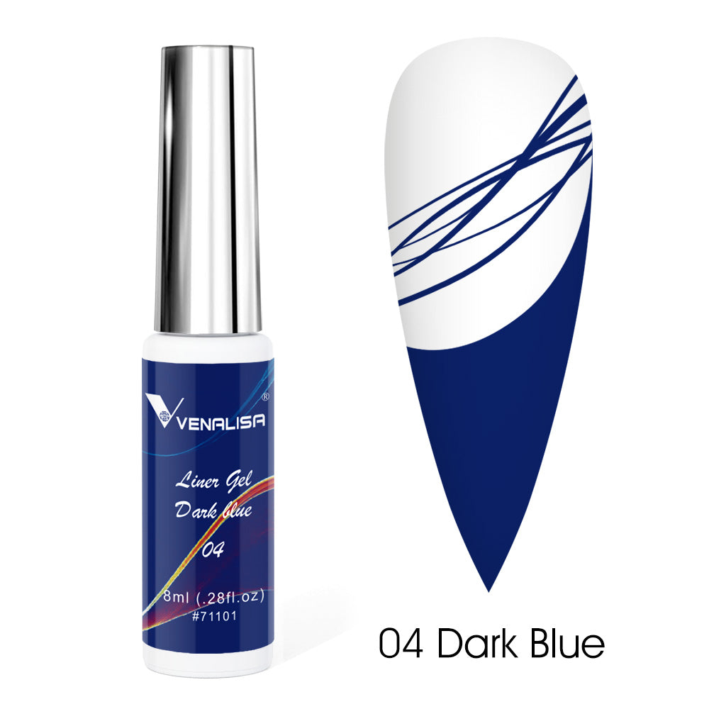 Liner Gel LX04 Dark Blue 8 ml