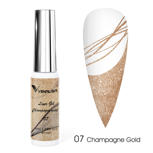 Liner Gel LX07 Champagner Gold 8ml