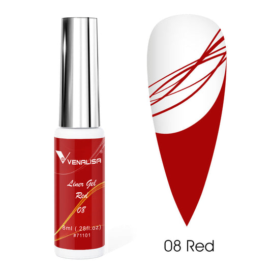 Liner Gel LX08 Rot 8ml