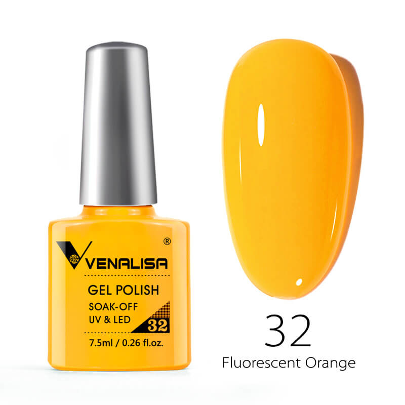 Gelpolitur Farbe 32 Fluoreszierendes Orange 7,5 ml
