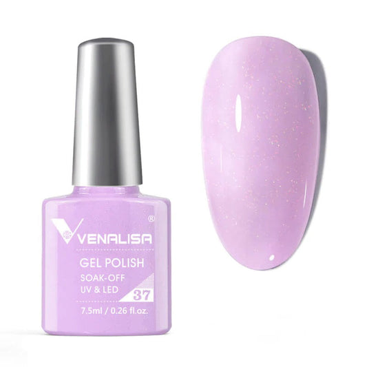 Gelpolitur Farbe 37 Shiny Pink Purple 7,5 ml