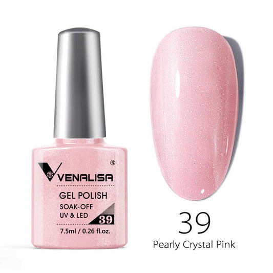 Gel Polish Color 39 Pearly Cristal Pink 7,5 ml