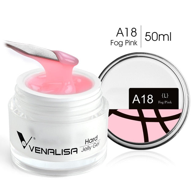 Hartgelee-Gel A18 Nebelrosa 50 ml
