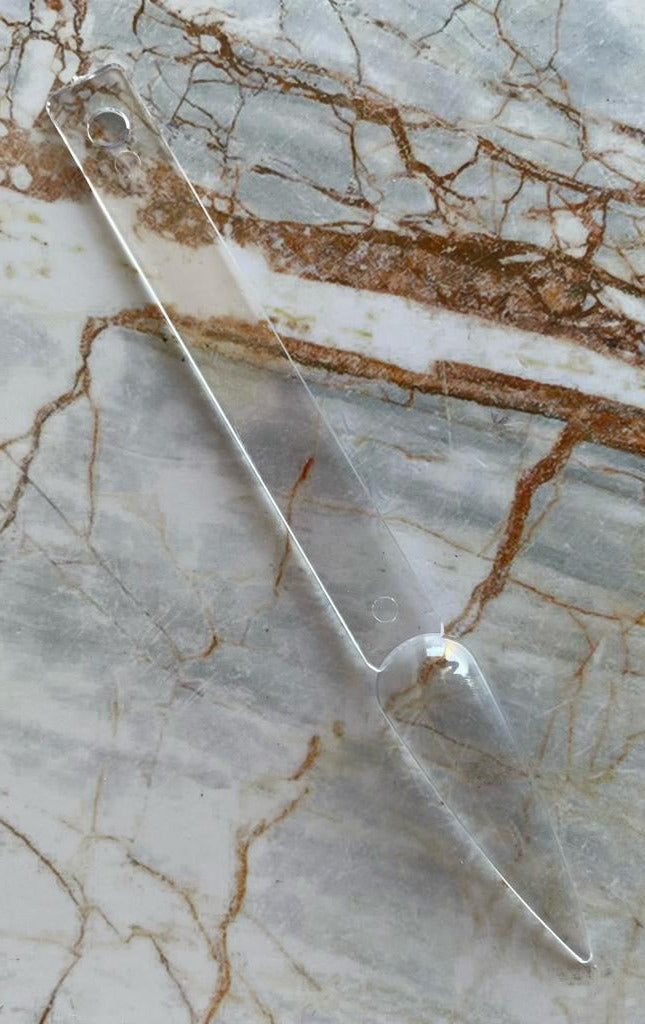 Transparentes Stiletto-Fächerdisplay 40-tlg