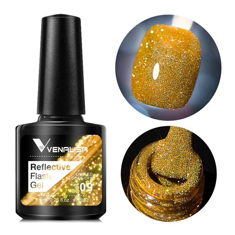 Reflective Flash Gel Polish Color BD09  7,5 ml