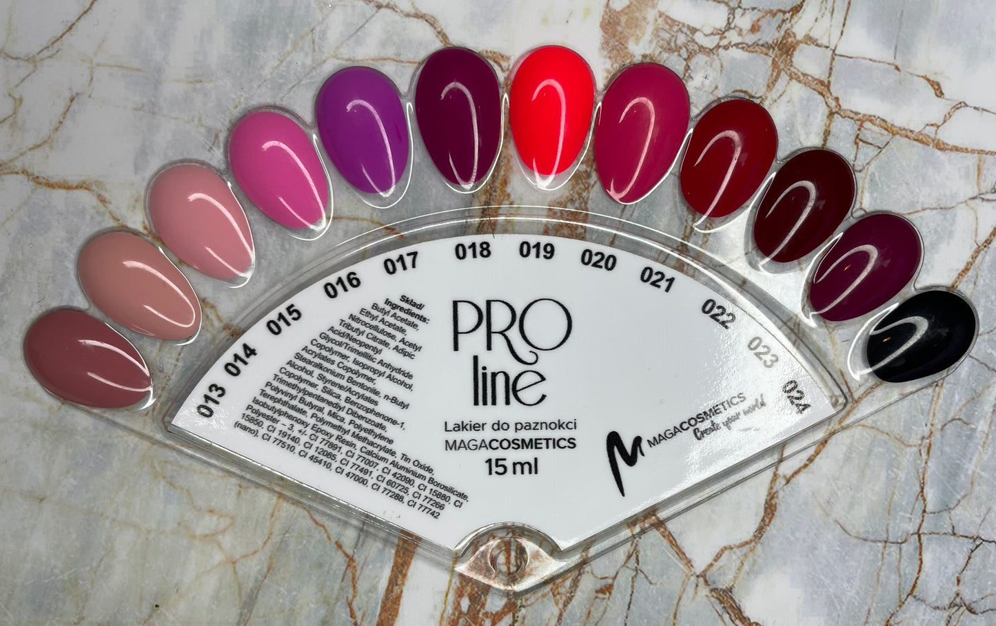 Esmalte de uñas clásico 014 ProLine Vegan 15 ml