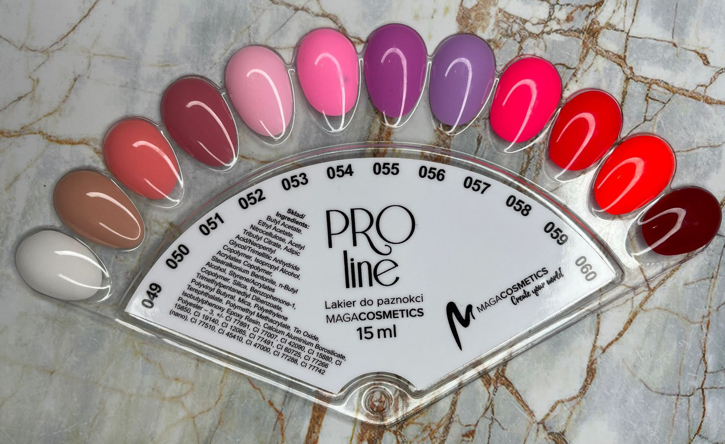 Esmalte de Uñas Clásico 058 ProLine Vegano 15 ml